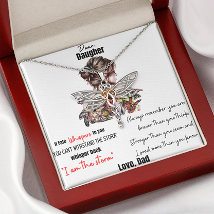 Dragonfly Necklace from Dad