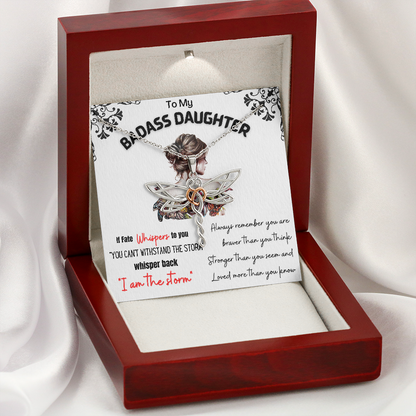 Badass Dragonfly Necklace - From Mom and Dad