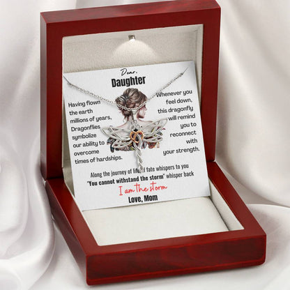 Dear Daughter, Dragonflies symbolize our ability to overcome times of hardships