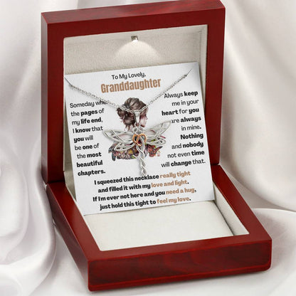 Gift for Granddaughter - I squeezed this necklace really tight