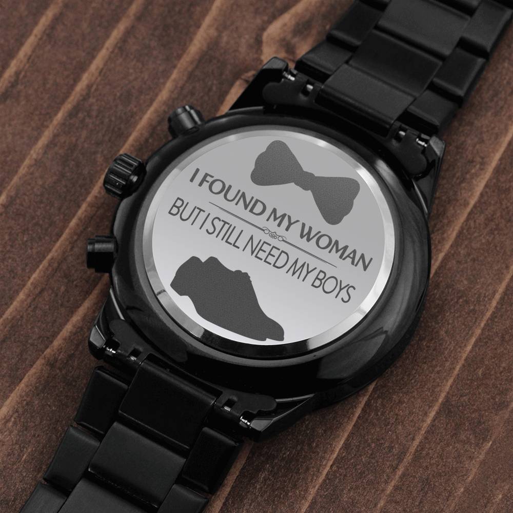 Gift for Groomsman - Engraved Watch