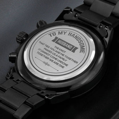 Gift for Husband - Engraved Watch