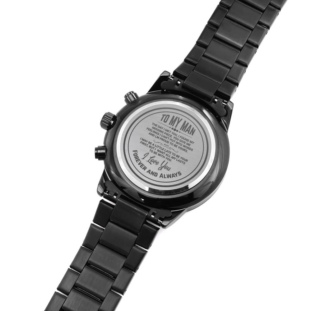 Gift for Boyfriend / Husband - Engraved Watch