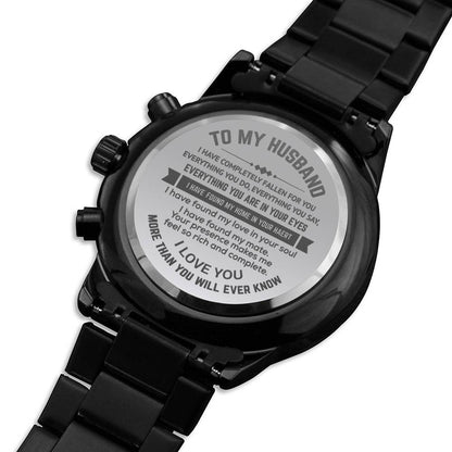 Gift for Husband - Engraved Watch
