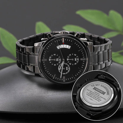 Gift for Husband - Engraved Watch