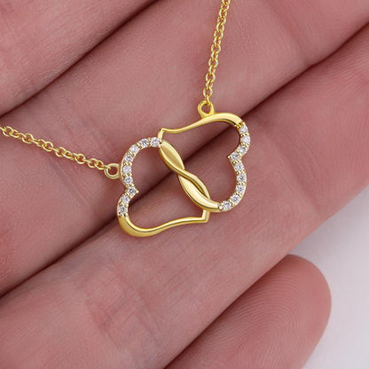 Gift for Boyfriends Mom, Solid Gold Necklace, To My Boyfriend's Mom Necklace, Gift for My Boyfriend's Mom Christmas, Boyfriend's Mom Gifts for Birthday