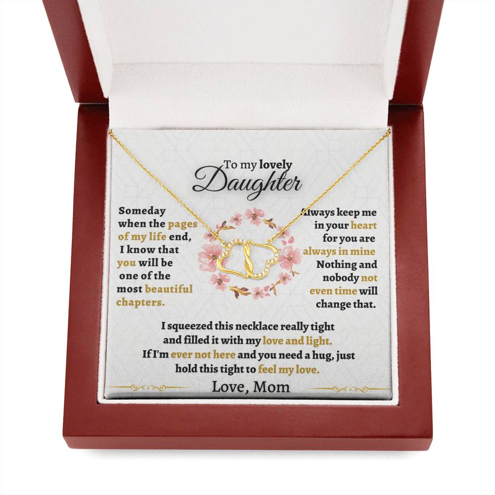 Gift for Daughter - Solid Gold Necklace