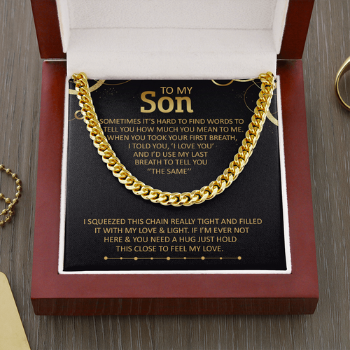 Gift for Son - I Love You