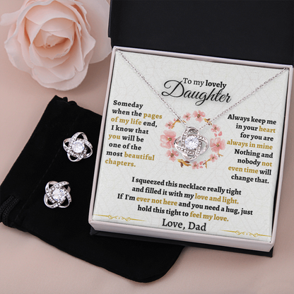 Dad Chapter's Knot - Earrings Set