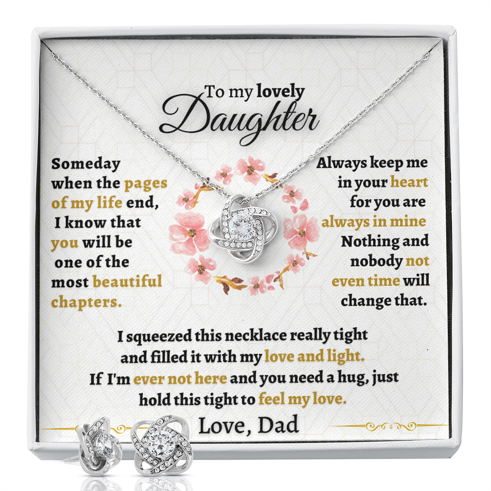 Dad Chapter's Knot - Earrings Set