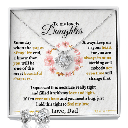 Dad Chapter's Knot - Earrings Set