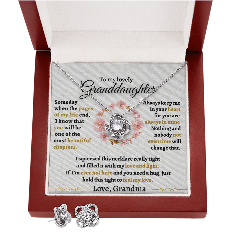 Gift for Granddaughter - Someday Earrings Set