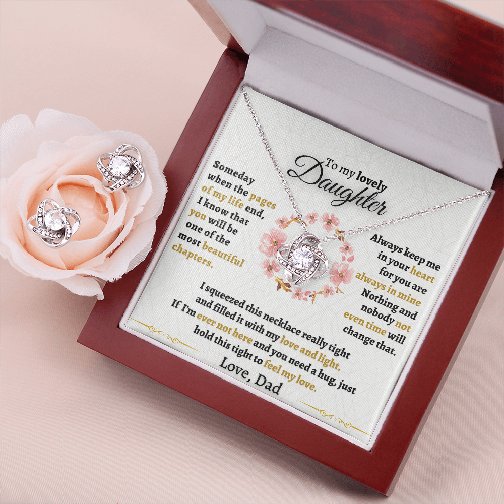 Dad Chapter's Knot - Earrings Set