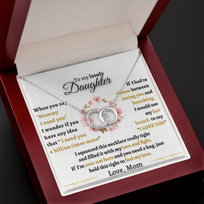 Gift for Daughter - I need you a billion times more