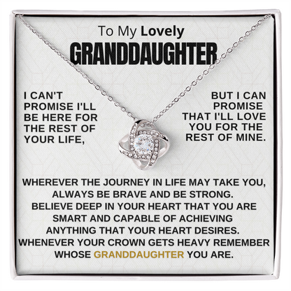 Gift for Granddaughter - Promise - TFG