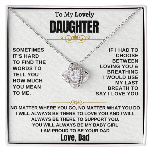 Gift for Daughter from Dad - Last Breath