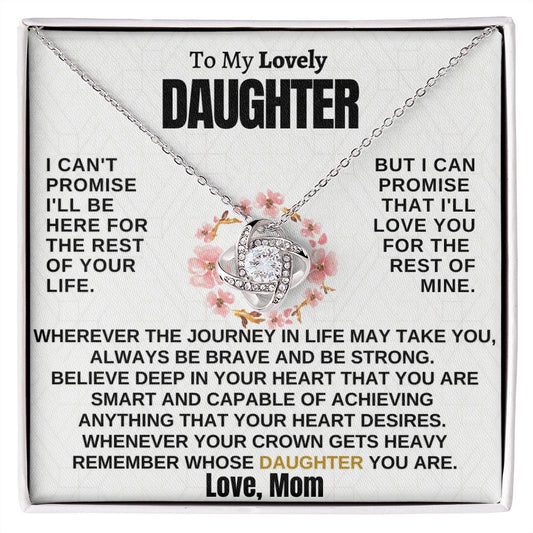 Gift for Daughter - Promise