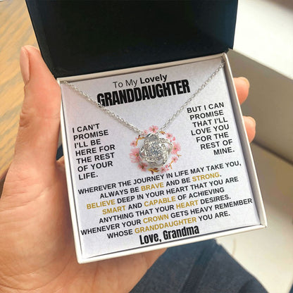 (ALMOST SOLD OUT) Gift for Granddaughter - Promise