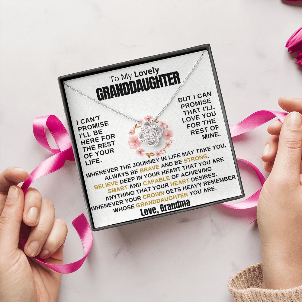 (ALMOST SOLD OUT) Gift for Granddaughter - Promise
