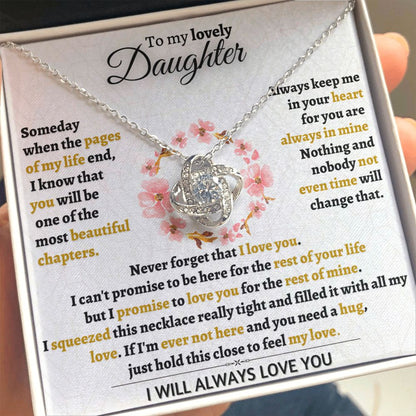Beautiful Keepsake Gift for Daughter - I Promise To love You - TFG