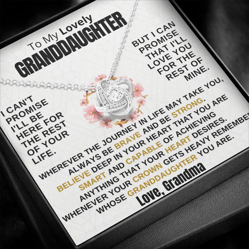 (ALMOST SOLD OUT) Gift for Granddaughter - Promise