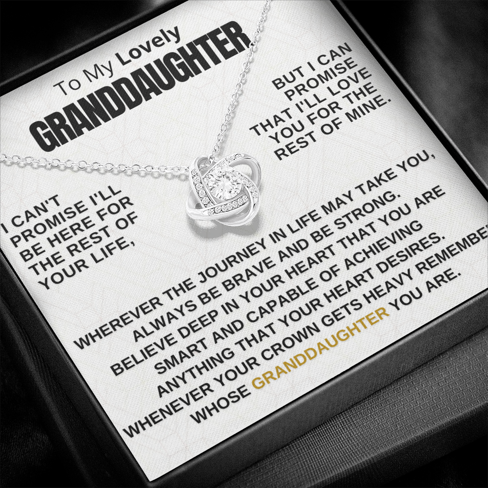 Gift for Granddaughter - Promise - TFG