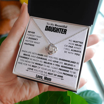 Gift for Daughter - Never forget