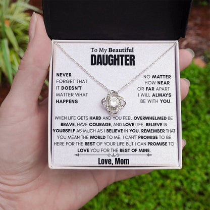 Gift for Daughter - Never forget