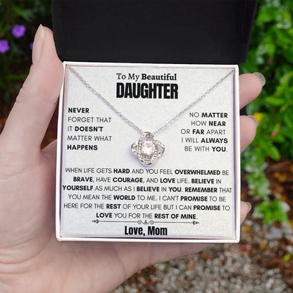 Gift for Daughter - Never forget