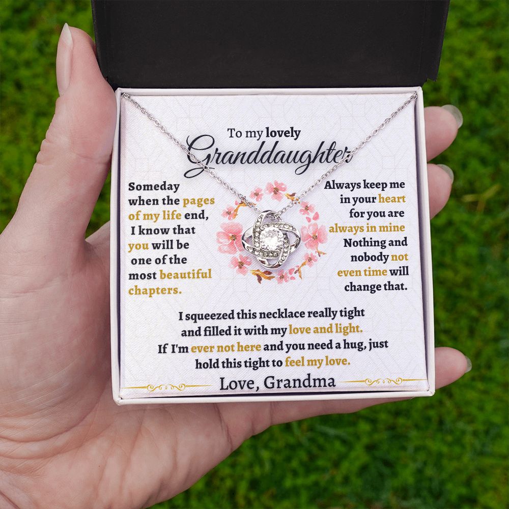 Gift for Granddaughter - Someday when pages of my life - TFG