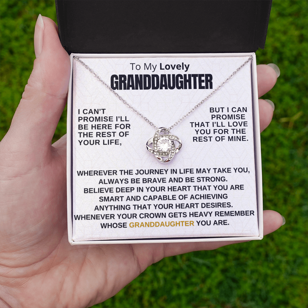 Gift for Granddaughter - Promise - TFG