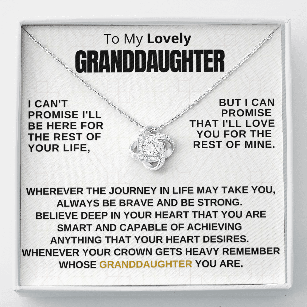 Gift for Granddaughter - Promise - TFG