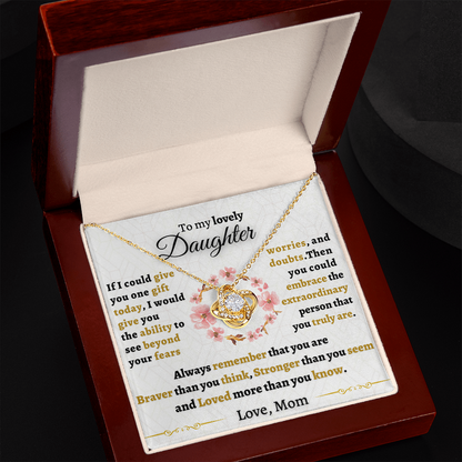 Gift for Daughter - Loved more than you know