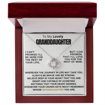 Gift for Granddaughter - Promise - TFG