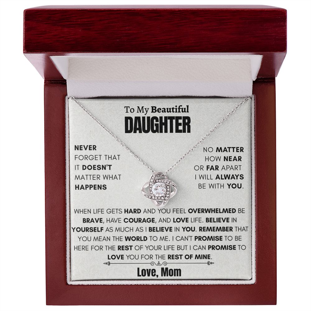 Gift for Daughter - Never forget