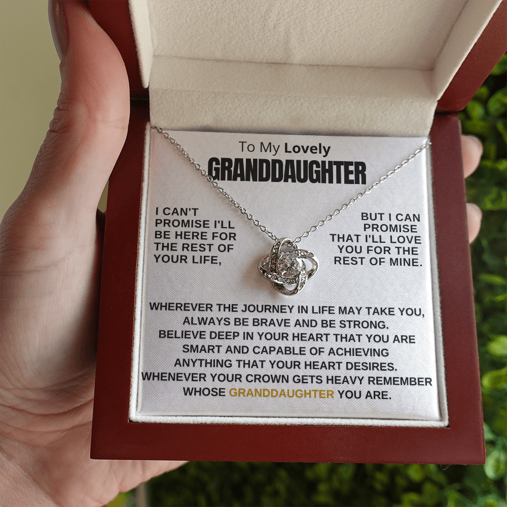 Gift for Granddaughter - Promise - TFG