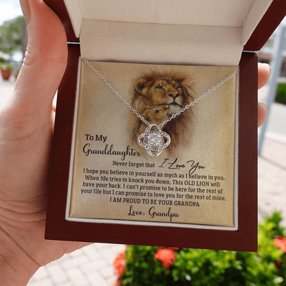 Gift for Granddaughter from Grandpa - I am proud to be your Grandpa