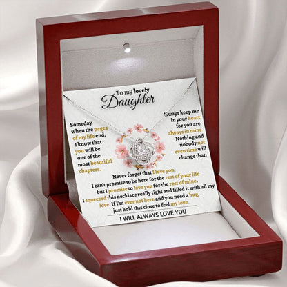 Beautiful Keepsake Gift for Daughter - I Promise To love You - TFG