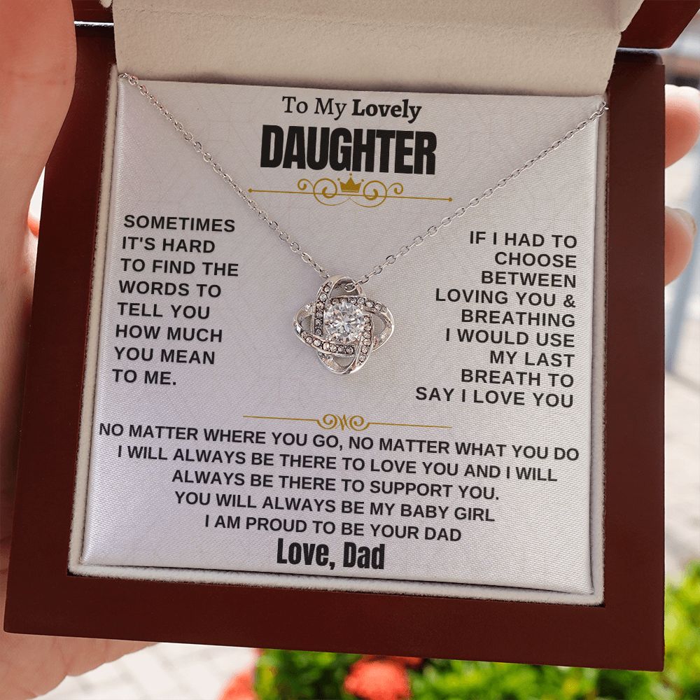 Gift for Daughter from Dad - Last Breath