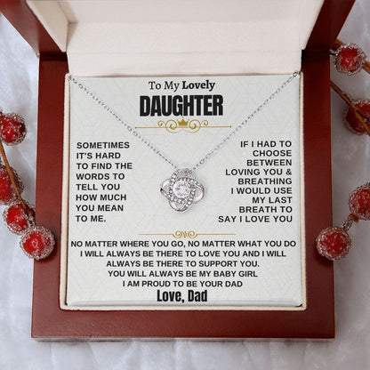 Gift for Daughter from Dad - Last Breath