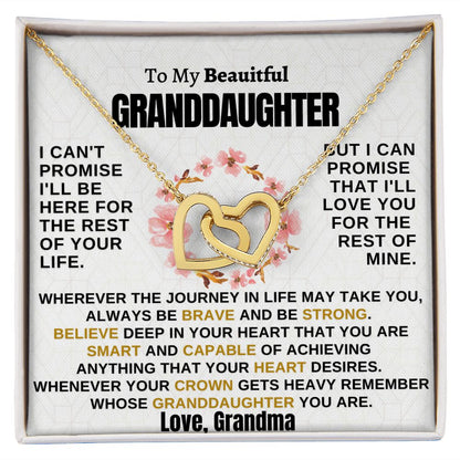 Gift for Granddaughter - Love you for the rest of mine