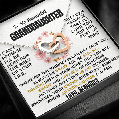 Gift for Granddaughter - Love you for the rest of mine