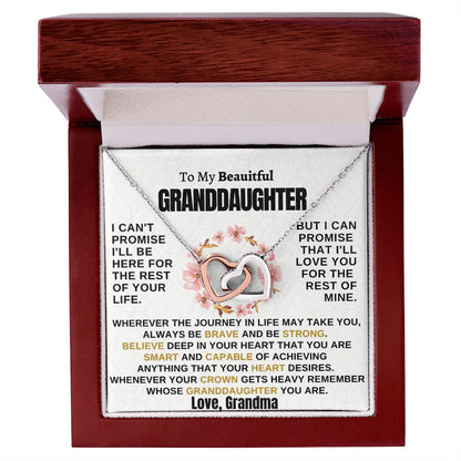 Gift for Granddaughter - Love you for the rest of mine