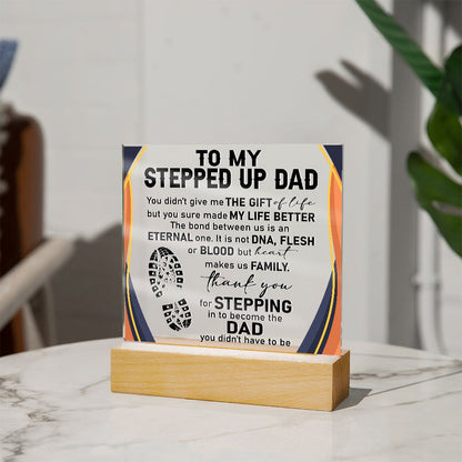 (ALMOST SOLD OUT) Father's Day Gift for Stepped Up Dad
