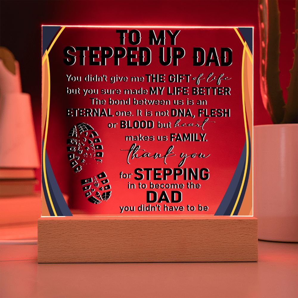 (ALMOST SOLD OUT) Father's Day Gift for Stepped Up Dad