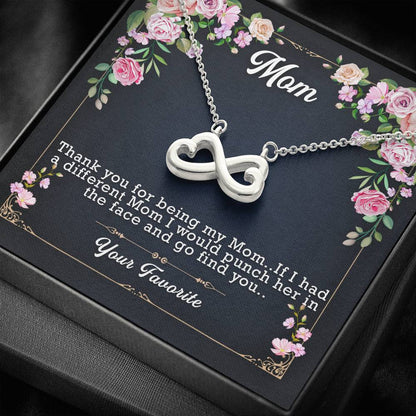 Mother Daughter Necklace Infinity