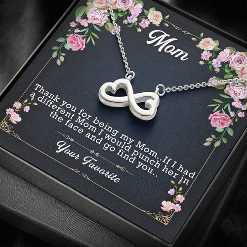 Mother Daughter Necklace Infinity