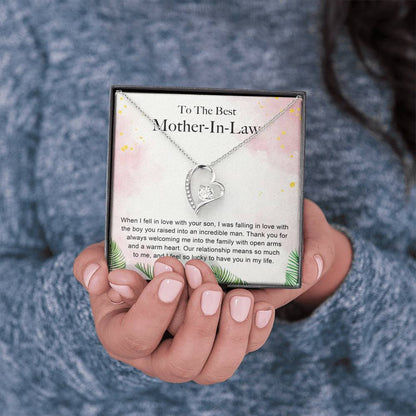 To The Best Mother In Law I Feel Lucky To Have You In My Life Gift For Mother-in-law