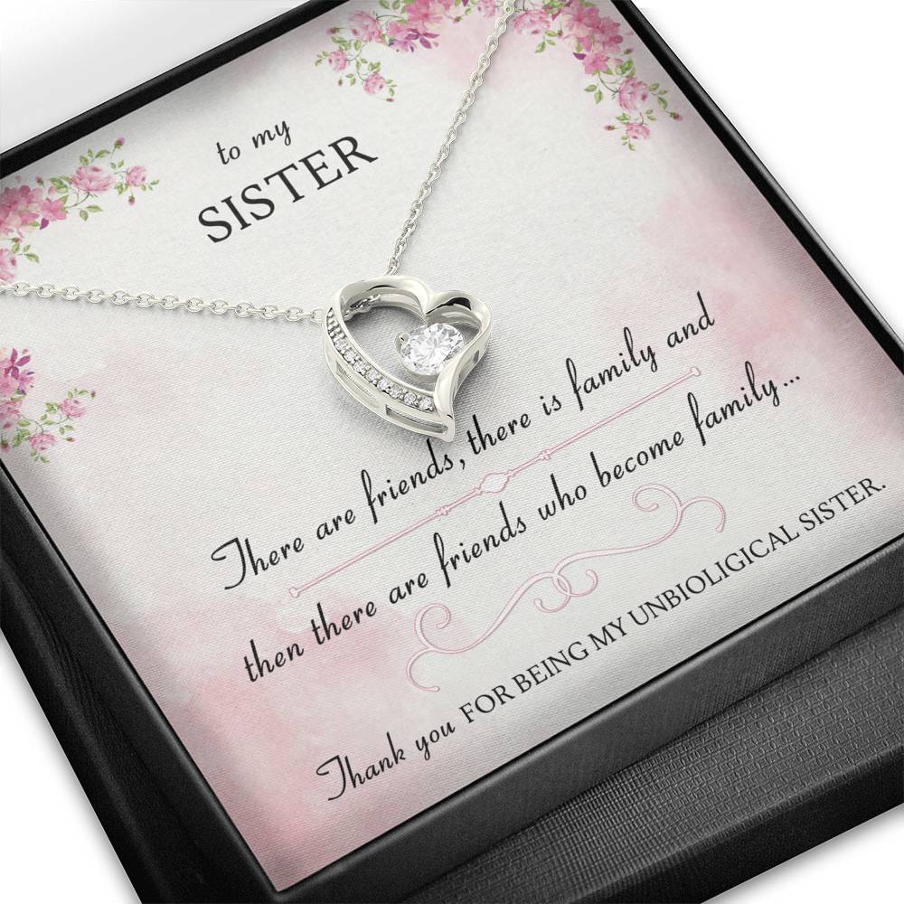 FRIENDS WHO BECOME FAMILY - CARD Forever Love