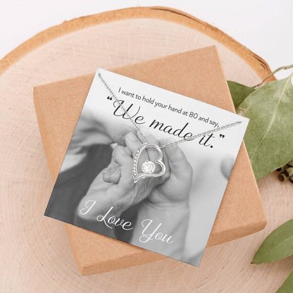 WE MADE IT Forever Love